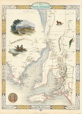 Australia & Oceania and Australia Map By John Tallis