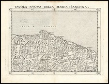 Europe and Italy Map By Girolamo Ruscelli