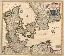 Europe and Scandinavia Map By Frederick De Wit