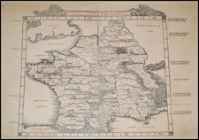 Europe and France Map By Bernardus Sylvanus