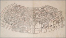 World and World Map By Bernardus Sylvanus
