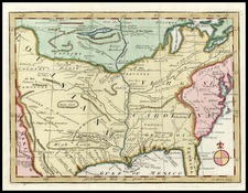 United States, Southeast, Midwest and Plains Map By John Gibson