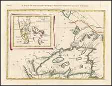 Florida, Midwest and Canada Map By Antonio Zatta