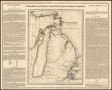 Midwest Map By Henry Charles Carey  &  Isaac Lea