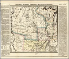 Texas, Midwest, Plains and Rocky Mountains Map By Henry Charles Carey  &  Isaac Lea