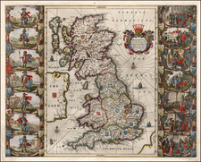 British Isles Map By Jan Jansson