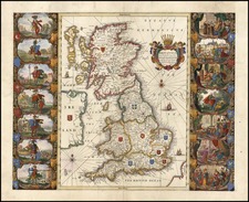 Europe and British Isles Map By Jan Jansson