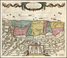 Asia and Holy Land Map By Reiner & Joshua Ottens