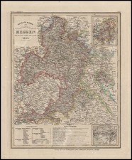 Europe and Germany Map By Joseph Meyer