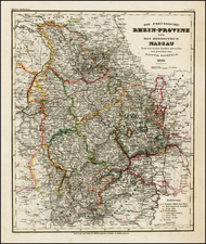 Europe and Germany Map By Joseph Meyer