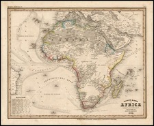 Africa and Africa Map By Joseph Meyer