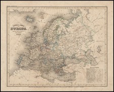 Europe and Europe Map By Joseph Meyer