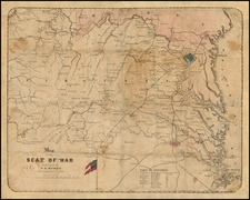 Mid-Atlantic and Southeast Map By T.A. Burke / M.B. Grant