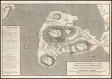 New England Map By Henery De Berniere / Kneas, Young & Co.