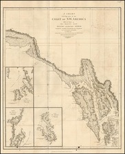 Alaska Map By George Vancouver