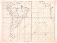 South America Map By William Herbert