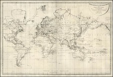 World Map By Ivan Fedorovich Krusenstern