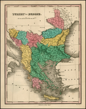 Europe, Balkans, Turkey, Balearic Islands and Greece Map By Anthony Finley