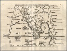 Asia, India and Southeast Asia Map By Lorenz Fries