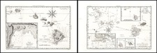 Hawaii, Australia & Oceania and Hawaii Map By Rigobert Bonne