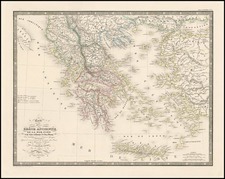 Europe, Turkey, Balearic Islands and Greece Map By J. Andriveau-Goujon