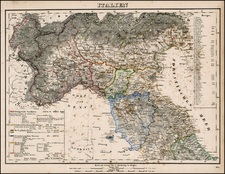 Europe and Italy Map By Carl Flemming