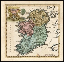 Europe and British Isles Map By Thomas Jefferys