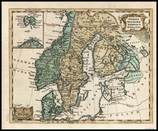 Europe and Scandinavia Map By Thomas Jefferys