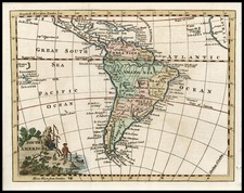 South America Map By Thomas Jefferys