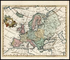 Europe and Europe Map By Thomas Jefferys