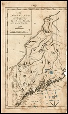 New England Map By John Reid