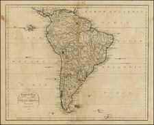 South America Map By John Reid