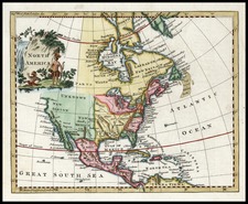 North America Map By Thomas Jefferys