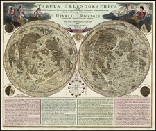 Celestial Maps and Curiosities Map By Johann Baptist Homann