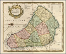 Caribbean Map By Emanuel Bowen