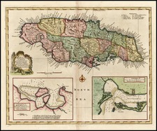 Caribbean Map By Emanuel Bowen