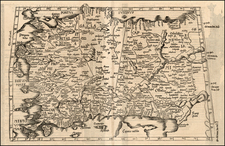 Europe, Turkey, Asia, Turkey & Asia Minor and Balearic Islands Map By Lorenz Fries