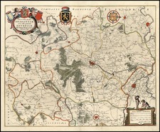 Europe Map By Willem Janszoon Blaeu