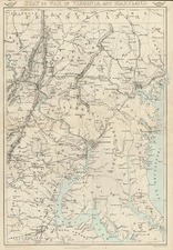 Mid-Atlantic and Southeast Map By Edward Weller / Weekly Dispatch