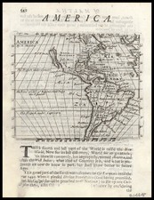 South America and America Map By Robert Morden