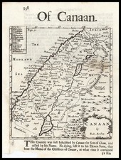 Asia and Holy Land Map By Robert Morden