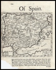 Europe, Spain and Portugal Map By Robert Morden