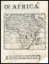 Africa and Africa Map By Robert Morden