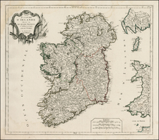 Ireland Map By Giovanni Antonio Remondini