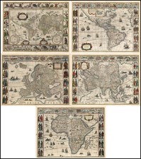 World and World Map By Willem Janszoon Blaeu