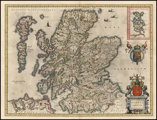 Scotland Map By Willem Janszoon Blaeu