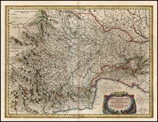 Europe and Italy Map By Willem Janszoon Blaeu