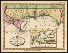 South and Southeast Map By London Magazine