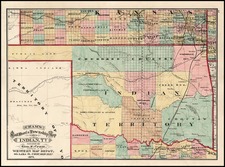 Plains and Southwest Map By George F. Cram
