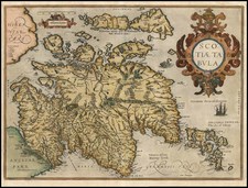 Scotland Map By Abraham Ortelius